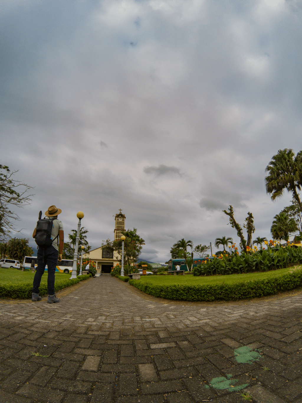 La Fortuna, Costa Rica; el pueblo cerca del&nbsp;volcán.