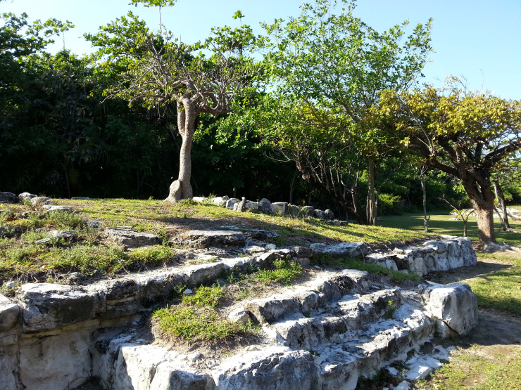 El Mundo Maya en Cancún : Zona arqueológica El Rey.